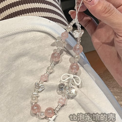 ins Style Girly Phone Charm Sweet Phone Chain Versatile Ccd Camera Pendant Niche Phone Lanyard for Women