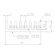 quạt tản nhiệt chipset Nhôm tản nhiệt 20*20*6mm điện tử định tuyến chip tản nhiệt IC PCB nhôm khối nhiệt cr1000 socket 1700 Linh kiện tản nhiệt