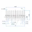 Tản nhiệt nhôm 40*40*20mm chip điện tử tản nhiệt LED bo mạch chủ cung cấp điện PCB nhôm khối nhiệt 