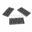 Nhôm tản nhiệt hồ sơ 50*25*5MM chip điện tử định tuyến có rãnh đen tản nhiệt bo mạch chủ IC tản nhiệt id cooling 240 xt Linh kiện tản nhiệt