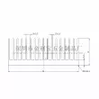 Nhôm tản nhiệt hồ sơ 120*60*23MM tản nhiệt dải nhôm LED điện tử bo mạch chủ PCB board tản nhiệt tản cr1200 Linh kiện tản nhiệt