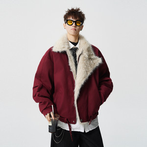 
Wukong is in stock. Winter American-style mountain sculpture thickened cotton jacket for men, trendy brand couple, versatile warm casual cotton jacket