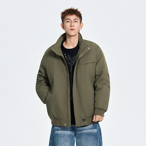 Wukong is in stock American trendy brand pilot quilted cotton jacket for men 2025 winter couple warm and versatile cotton jacket