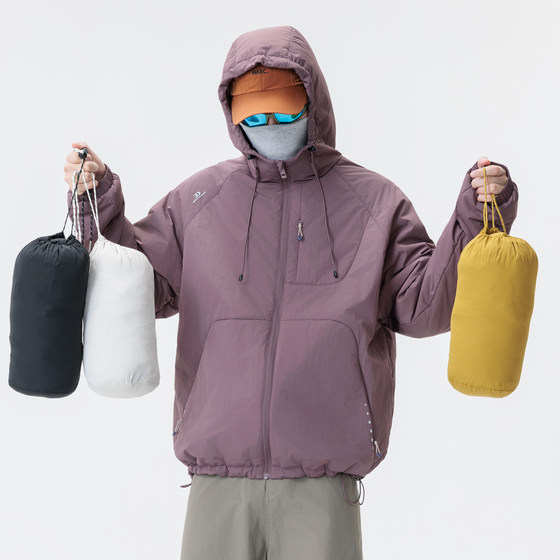 
Wukong is in stock. Winter trendy outdoor lightweight hooded cotton clothing for men and women, retro loose, versatile and casual cotton clothing for couples.