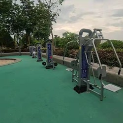 Outdoor High-End Luxury Fitness Equipment for Community Parks, Community Outdoor Squares, and Walking Machines for the Elderly