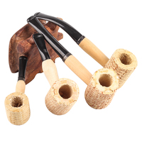 Corn Pipe Chinese Hospitality Corncob Cigarette Holder - Disposable Novice Pipe In Various Sizes