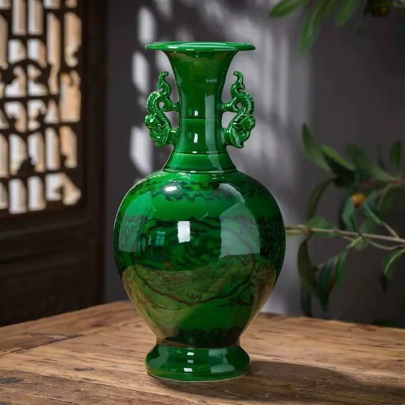 ⭐️美品⭐️大型中国景德镇花瓶 大型中国粉彩花朵装饰花瓶// 景德镇- 20 世纪– Diddenantiques