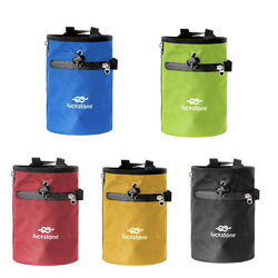 Outdoor Rock Climbing Magnesium Powder Bag, Large Capacity Climbing Training Anti-Slip Chalk Bag, Fitness Equipment Dry Hand Powder Bag