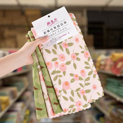 Coral Fleece Cleaning Cloth for Kitchen Use, Thickened, Absorbent, Non-Greasy, Lint-Free, Household Dishwashing Cloth, Pot Scrubbing Towel