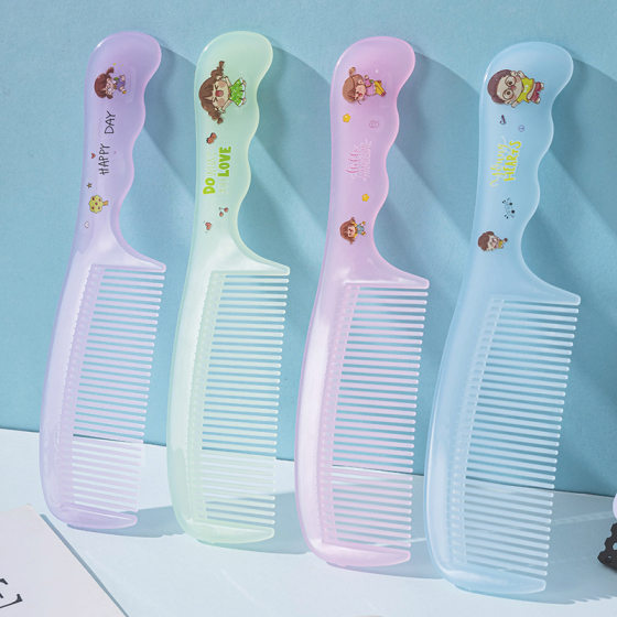 
Thickened cooked glue folds continuously large comb for household use for men and women, durable hairdressing comb that does not break, anti-static jelly comb