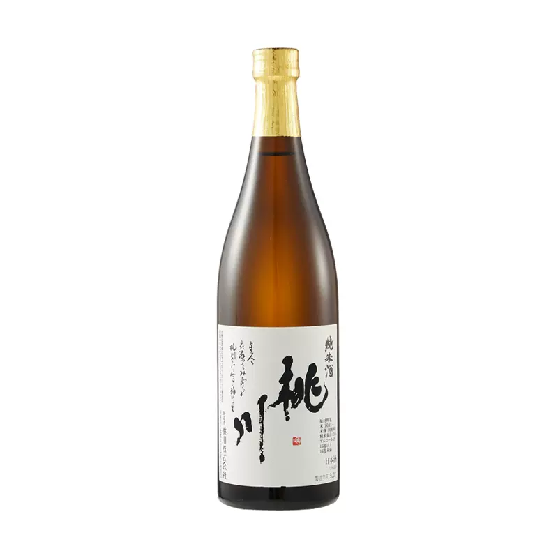 日本进口桃川纯米清酒(发酵酒)720ml/瓶-Taobao