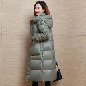 
Down jacket women's mid-length winter new style loose and fashionable Korean style thickened women's jacket