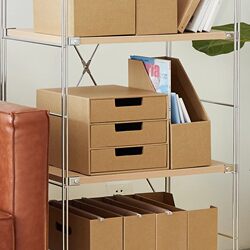 Paper Storage Box for Organizing Office Desktops, Bookends, Office Desks, Dormitories, A4 Drawer-Style Multi-Layer Files