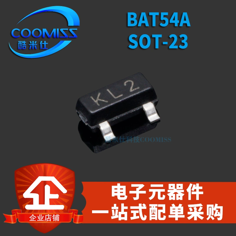 BAT54A/BAT54C/BAT54S in điốt Schottky SMD KL2/KL3/KL4 SOT23