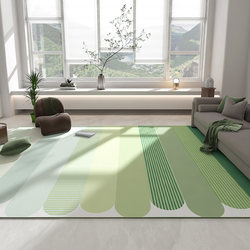 2025 New Style Living Room Carpet, Fresh and Simple Sofa Coffee Table Rug, Home Bedroom Floor Mat, Wear-Resistant and Easy-Care Bedside Rug