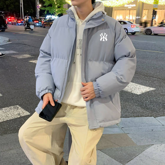 
Outlet winter warm stand-up collar thickened cotton coat men's coat couple style casual cotton coat men's top bread coat