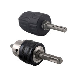 Impact Drill Adapter Drill Bit Holder Electric Hammer Conversion Hand Drill Adapter Round Handle Square Handle Four-Hole Round Head Multi-Function