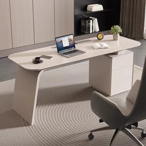 
New paint desk, light luxury boss desk, simple modern beauty salon computer desk, medical beauty consultation desk, study room