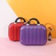 Children's cute suitcase storage box small lightweight suitcase small suitcase travel suitcase leather bag