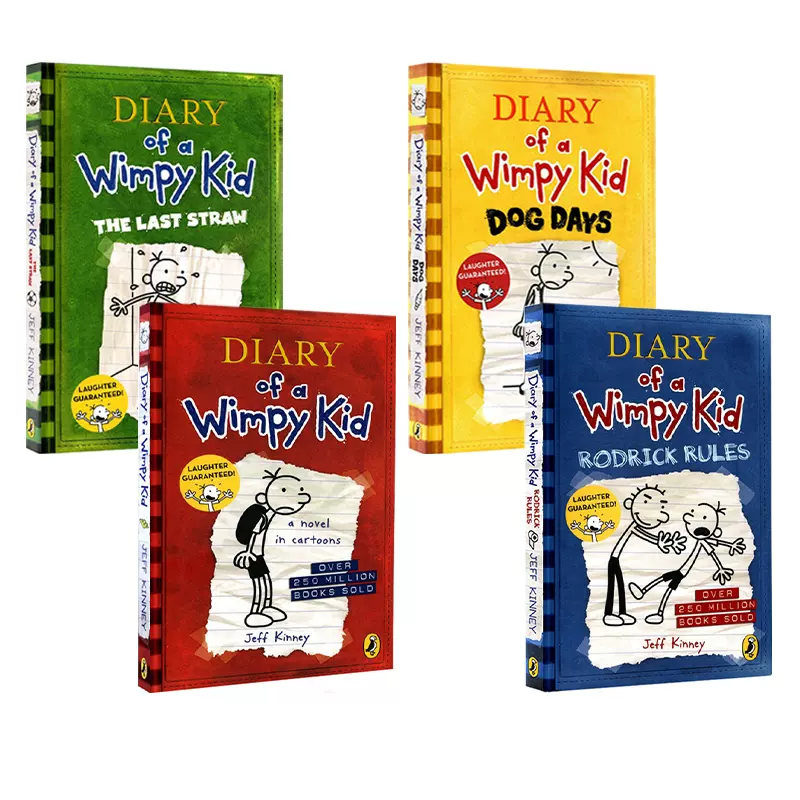 Diary of a Wimpy Kid 小屁孩日记（第1-34册）英语中文双语 Kids - 小屁孩日记第1册双语版/ Diary of a Wimpy Kid - Oakland