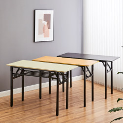 Simple Folding Table Training Table Rectangular Outdoor Portable Study Desk Conference Long Table Dining Table Foldable