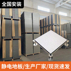All-Steel Anti-Static Floor 600X600 Computer Room Anti-Static Elevated Aerial Movable Network Pvc Insulating Floor Ceramic