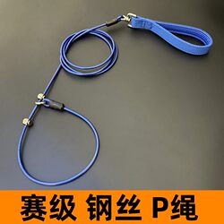 P-Chain P-Rope Dog Leash Walking Chain for Small, Medium, and Large Dogs, Dog Training, Anti-Shock, Anti-Knot, Golden Retriever Pet Supplies