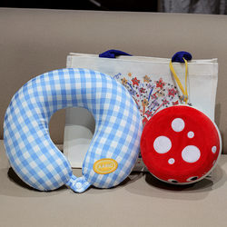 U-Shaped Pillow Neck Pillow Memory Foam U Pillow Portable Airplane Travel Neck Pillow Stowable Office Nap Pillow