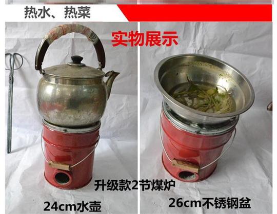 Edc 木材 & 石炭ストーブ - ポータブル 冬用ヒーター