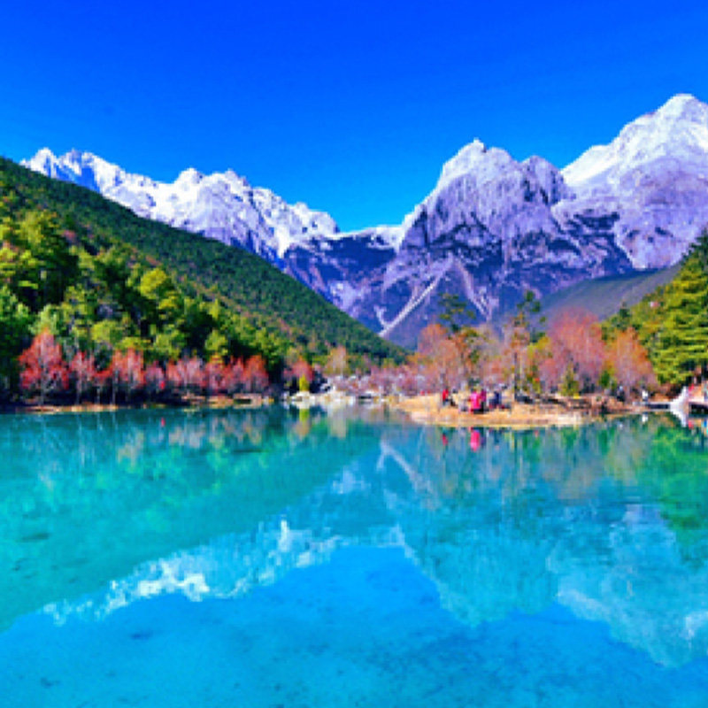 云南丽江+玉龙雪山+大理市洱海5日4晚自由行