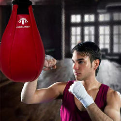 Boxing Reaction Mini Sandbag Dodge Boxing Training Equipment Vent Decompression Household Pear-Shaped Reaction Sandbag Skin