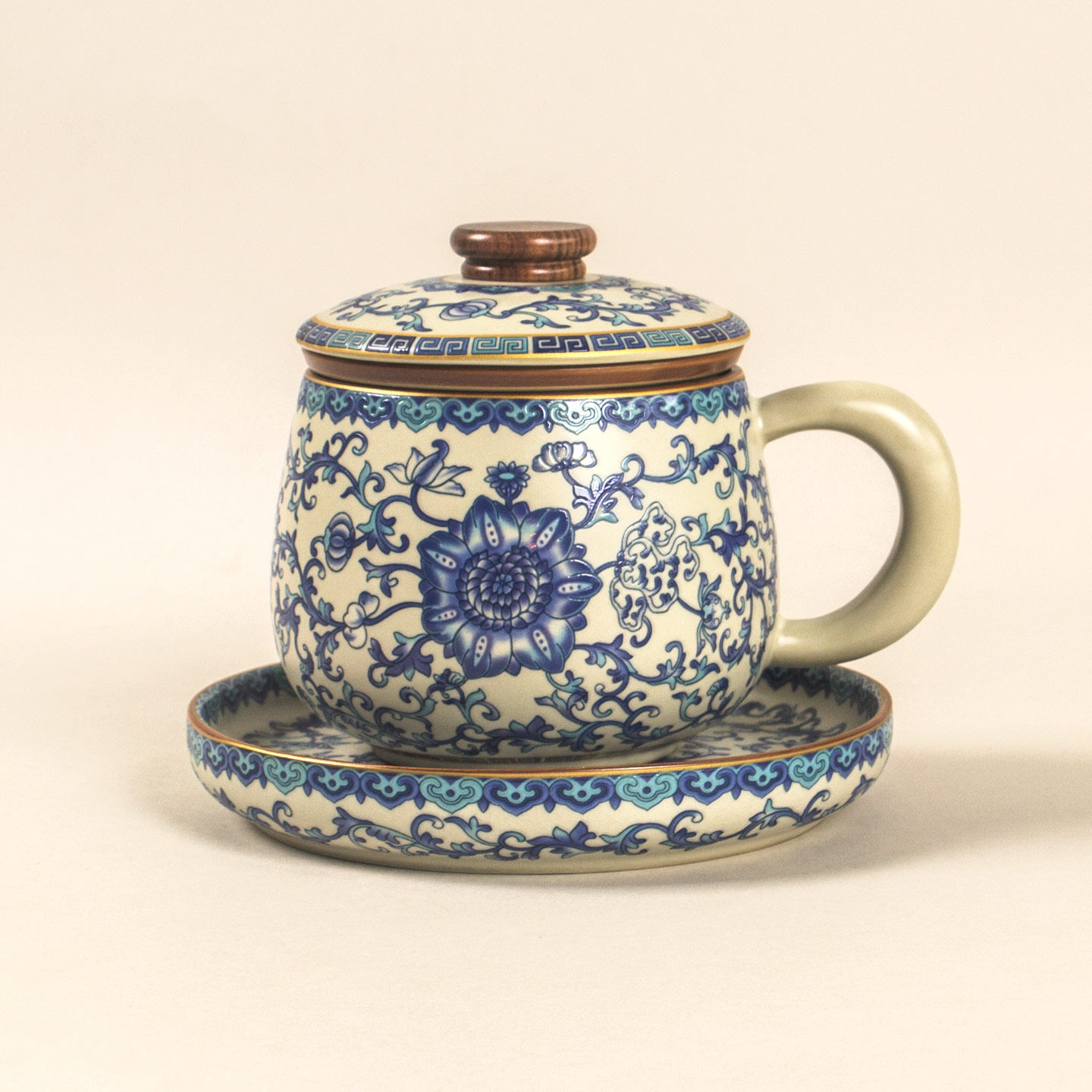 青花玲珑茶杯-淘宝逛一逛