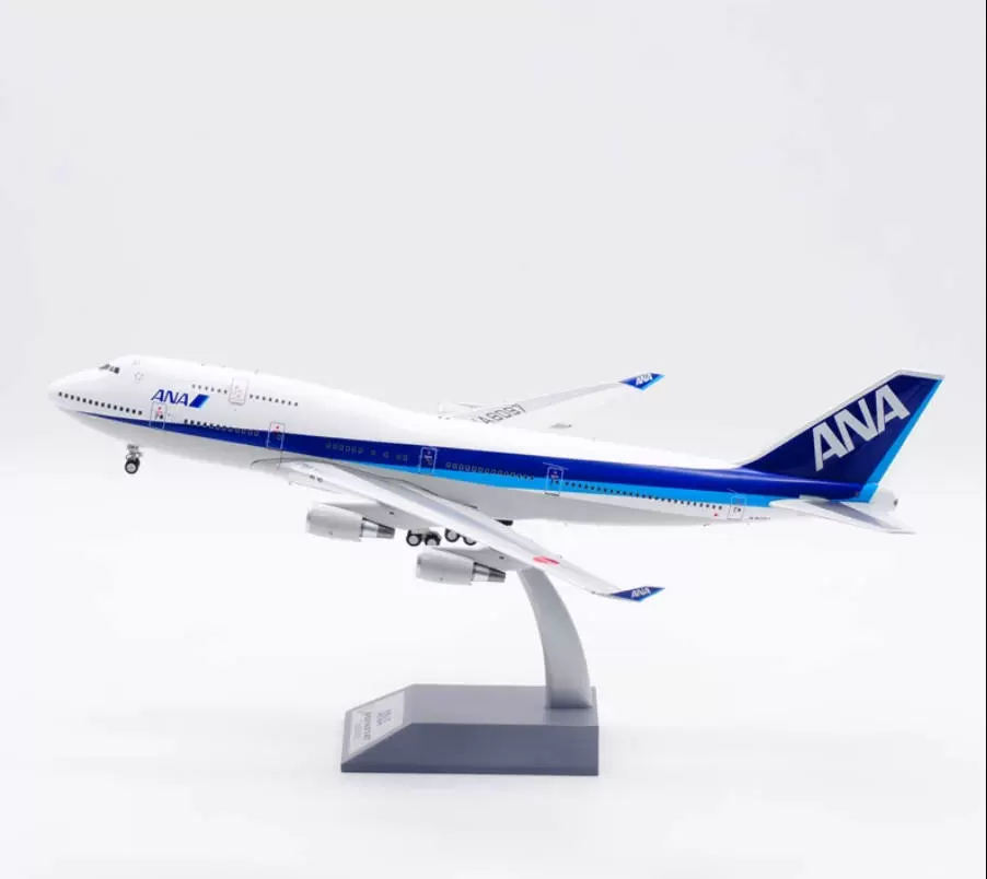 新品Aviation 1:200 ANA 全日空航空B747-400 JA8097 模型-Taobao