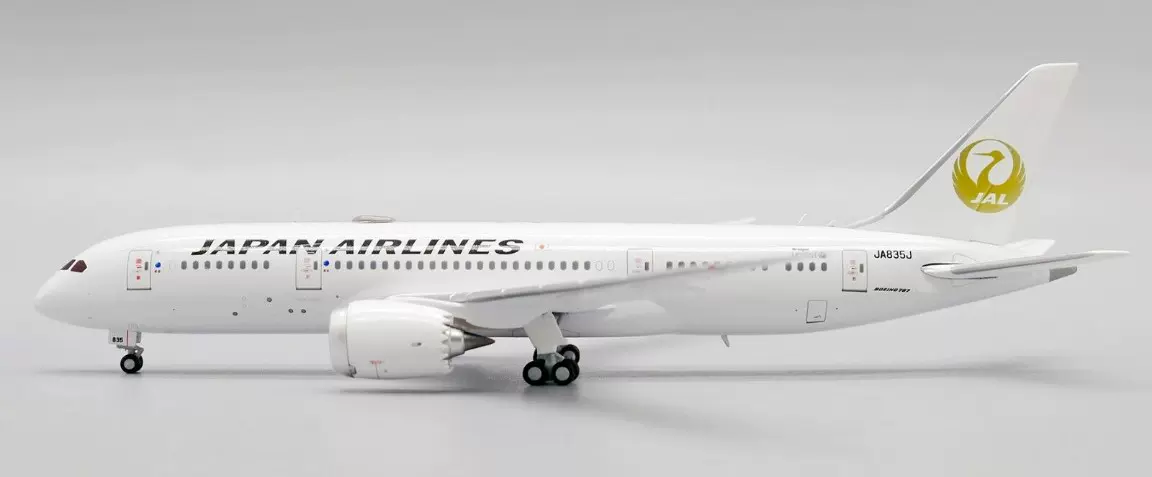 现货JC Wings 1:400 日本航空JAL B787-8 JA835J 合金客机模型-Taobao