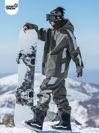 Combinaison De Ski Unisexe - Oversized, Imperméable, Chaude - Snowboard/Ski Alpin