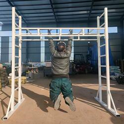 Family Floor-Standing Fitness Ladder for Children and Adults, Comprehensive Physical Training Climbing Equipment for Indoor and Outdoor Use