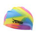 New silicone waterproof and comfortable adult medley cap professional men and women swimming cap large size