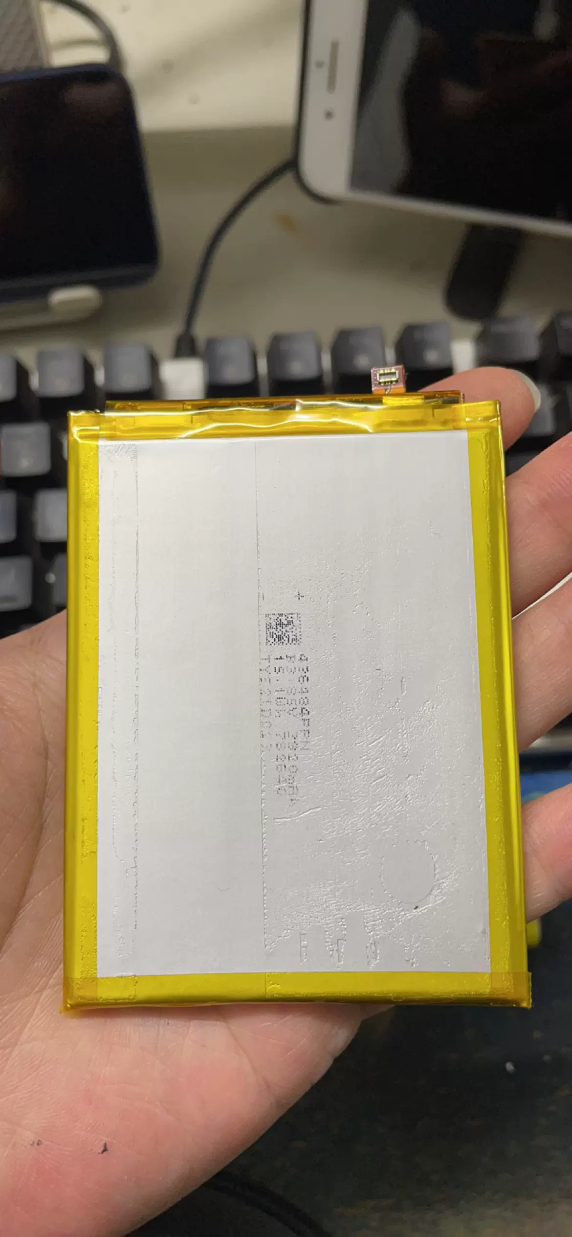 中兴远航10内置充电电池zte 7530n原装拆机手机电板li3839t