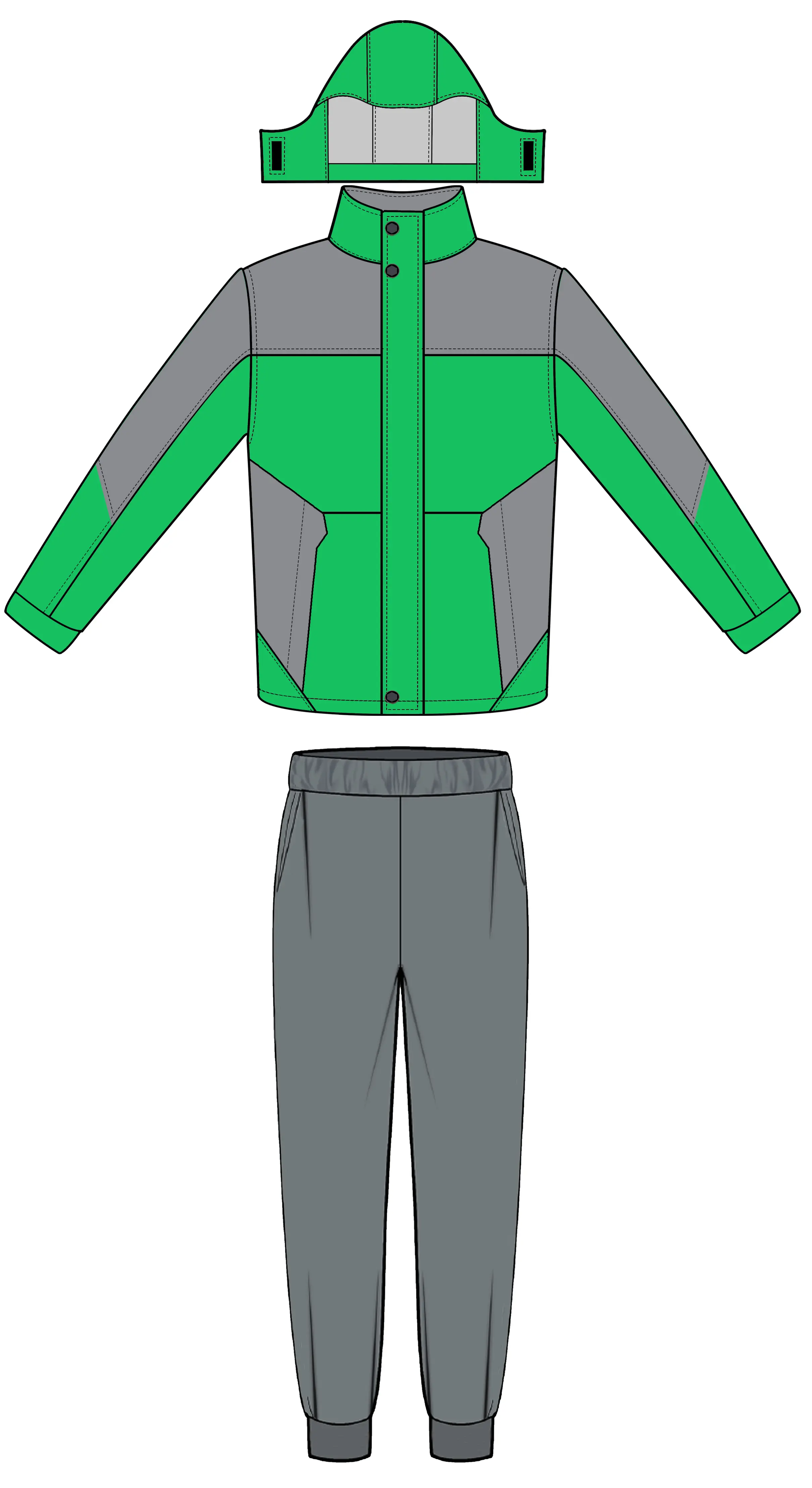 解放路小学老款冬装