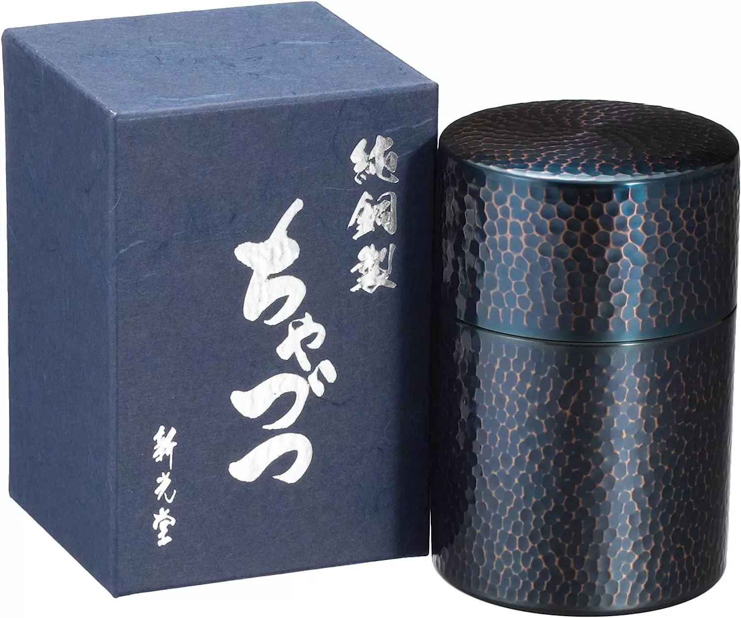 日本制新光堂新光金属茶筒青铜纯銅茶铜传统百年工艺匠工BC-306B-Taobao 