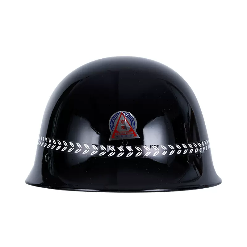京东金属头盔勤务盔保安盔保安防暴头盔钢盔巡逻防护头盔安全帽
