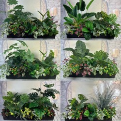 Artificial Decorative Plants, Partition Greenery, Artificial Green Plants, Office Living Room Landscaping Decoration, Evergreen Trees for All Seasons