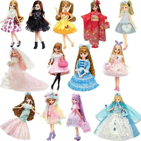 Spot TAKARA TOMY LICCA Lijia doll clothes windbreaker dress uniform princess dress mermaid