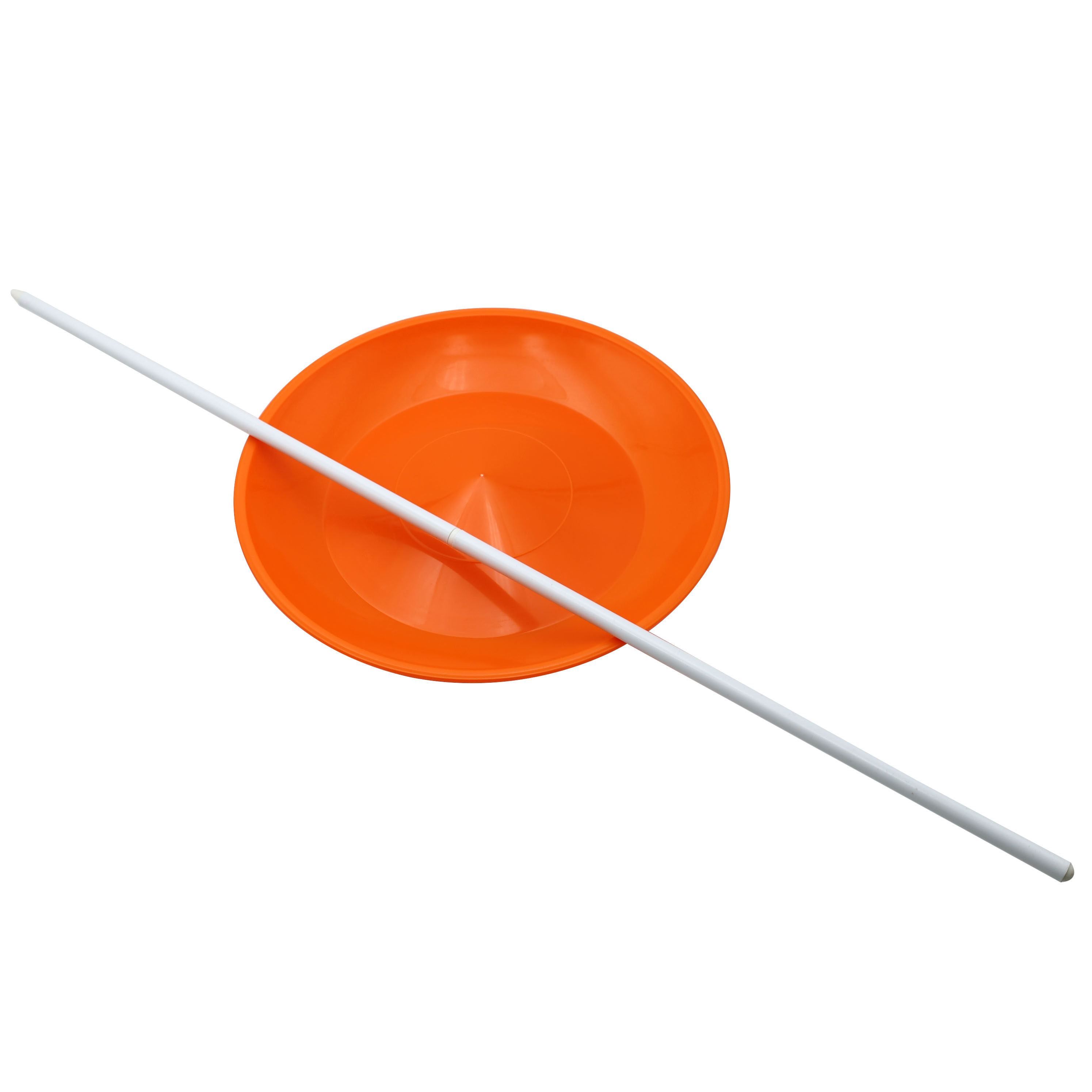 MIANGASTORE 1 Ensemble Assiette de Jonglage Fiable avec Bâton pour Festival Fête Cirque Fournitures Acrobatiques