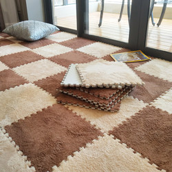 Bedside Carpet for Bedroom, Cozy Small Room Decoration, Large Area Floor Mat, Freely Cuttable, Removable and Washable