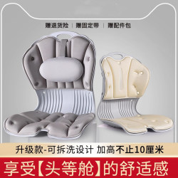 Japanese Imported Lumbar Support Cushion Office Posture Corrector Adult Back Support Cushion Chair Back