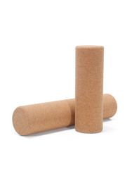 Cork Yoga Column Massage Relaxation Stick Cork Shaft Does Not Shed Crumbs High-Density Pilates Solid Massage Shaft