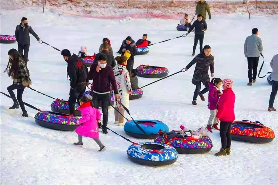 银川森林公园童梦冰雪世界图片