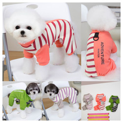 Teddy Dog Clothes Autumn and Winter Four-Legged Trendy Pet Dog Summer Thin Style Bichon Small Dog Puppy