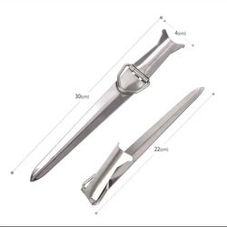 Fishing Rod Holder, Multi-Functional Stainless Steel Simple Folding Rod Holder, Outdoor Fishing Equipment